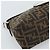 FENDI Zucca Canvas Mamma Baguette Borsa a Spalla Nero Marrone Auth 190180SAV - vista 15
