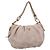 Borsa a tracolla con catena PRADA in pelle Vittero Dino rosa e oro autentica 189816A D'oro