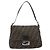 FENDI Zucca Canvas Mamma Baguette Shoulder Bag Black Brown Auth BA13733V Marrone Nero - vista 13