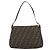 FENDI Zucca Canvas Mamma Baguette Shoulder Bag Black Brown Auth BA13733V Marrone Nero - vista 2