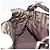 FENDI Zucca Canvas Mamma Baguette Shoulder Bag Black Brown Auth BA13733V Marrone Nero - vista 21