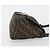 FENDI Zucca Canvas Mamma Baguette Shoulder Bag Black Brown Auth BA13733V Marrone Nero - vista 3
