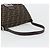 FENDI Zucca Canvas Mamma Baguette Shoulder Bag Black Brown Auth BA13733V Marrone Nero - vista 7