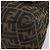 FENDI Zucca Canvas Mamma Baguette Shoulder Bag Black Brown Auth BA13733V Marrone Nero - vista 9