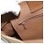 Borsa a Spalla Burberrys Nova Check in Tela Beige e Oro Auth 189972A D'oro - vista 19