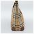Borsa a Spalla Burberrys Nova Check in Tela Beige e Oro Auth 189972A D'oro - vista 3