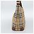 Borsa a Spalla Burberrys Nova Check in Tela Beige e Oro Auth 189972A D'oro - vista 4
