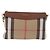 Borsa a tracolla BURBERRY Nova Check in tela Beige Gold Auth ka5033A D'oro - vista 13