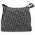 Borsa a tracolla Christian Dior Trotter Canvas Navy Silver Auth ep14914A Argento Blu navy - vista 2