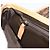 Borsa a tracolla Romantic in tela Trotter Christian Dior PVC Marrone Argento Auth 189117SM - vista 20