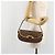 Borsa a tracolla Romantic in tela Trotter Christian Dior PVC Marrone Argento Auth 189117SM - vista 23