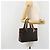 Sac à main GUCCI GG Canvas Marron foncé Argent 73984 Auth ka5065 Argenté - vue 22