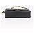 CHANEL Matelasse Chain Shoulder Bag Leather Black Gold CC Auth 188806 Nero D'oro - vista 6