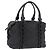Borsa Salvatore Ferragamo in pelle nera argento ka4979 Nero