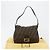 FENDI Zucca Canvas Mamma Baguette Shoulder Bag Black Brown Auth 189496SAM Marrone Nero - vista 12