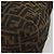 FENDI Zucca Canvas Mamma Baguette Shoulder Bag Black Brown Auth 189496SAM Marrone Nero - vista 16