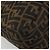 FENDI Zucca Canvas Mamma Baguette Shoulder Bag Black Brown Auth 189496SAM Marrone Nero - vista 17
