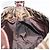 FENDI Zucca Canvas Mamma Baguette Shoulder Bag Black Brown Auth 189496SAM Marrone Nero - vista 22