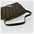 FENDI Zucca Canvas Mamma Baguette Shoulder Bag Black Brown Auth 189496SAM Marrone Nero - vista 7