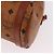 Borsa a Spalla MCM Vicetos Logogram PVC Pelle Marrone Oro Auth 190564 D'oro - vista 13