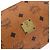 Borsa a Spalla MCM Vicetos Logogram PVC Pelle Marrone Oro Auth 190564 D'oro - vista 15