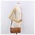 Borsa a Spalla MCM Vicetos Logogram PVC Pelle Marrone Oro Auth 190564 D'oro - vista 20