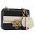 GUCCI Queen Margaret Bee Leather Outlet Black Gold 476542 Auth bs35819V Nero D'oro
