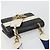 GUCCI Queen Margaret Bee Leather Outlet Black Gold 476542 Auth bs35819V Nero D'oro - vista 6