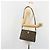 Borsa a Spalla Christian Dior Trotter Canvas Navy Gold Auth 189506 D'oro Blu navy - vista 20