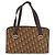 Borsa Christian Dior Trotter Beige Oro Auth 189192 D'oro - vista 2