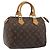 LOUIS VUITTON Borsa Monogram Speedy 25 M41528 LV Auth am12008A Monogramma