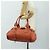 Chloé Borsa a mano Chloe Paddington in pelle Arancione Oro Argento Autentica am12020SAM D'oro - vista 25