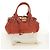 Chloé Borsa a mano Chloe Paddington in pelle Arancione Oro Argento Autentica am12020SAM D'oro - vista 26