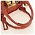 Chloé Borsa a mano Chloe Paddington in pelle Arancione Oro Argento Autentica am12020SAM D'oro - vista 7