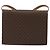 Céline Borsa a Spalla CELINE Macadam Canvas PVC Pelle Marrone Oro Auth 189539A D'oro - vista 2