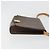 Céline Borsa a Spalla CELINE Macadam Canvas PVC Pelle Marrone Oro Auth 189539A D'oro - vista 3