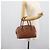 Borsa Burberry in pelle marrone oro Auth ep15010 D'oro - vista 21