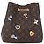Néonoé LOUIS VUITTON Borsa Monogram Love Rock Neo Noe MM M46473 LV Auth 189885SAM Monogramma - vista 2