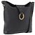Borsa a tracolla Christian Dior Trotter PVC Nero Oro Auth bs35923 D'oro