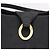 Borsa a tracolla Christian Dior Trotter PVC Nero Oro Auth bs35923 D'oro - vista 16