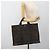 Hermès HERMES Her Line MM Handtasche Canvas Grau Silber Authentisch 189544 Braun - Ansicht 19