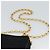 CHANEL Matelasse Chain Shoulder Bag Satin Black Gold CC Auth 189794V Preto Dourado - vista 14