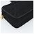 CHANEL Matelasse Chain Shoulder Bag Satin Black Gold CC Auth 189794V Preto Dourado - vista 18