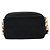 CHANEL Matelasse Chain Shoulder Bag Satin Black Gold CC Auth 189794V Preto Dourado - vista 2
