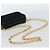 CHANEL Matelasse Chain Shoulder Bag Satin Black Gold CC Auth 189794V Preto Dourado - vista 7