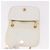 CHANEL Chain Shoulder Bag Lammleder Weiß Gold CC Auth 186589A Golden - Ansicht 10