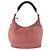 Borsa a Spalla Miu Miu in Scamosciato Rosa e Argento Autentica 189307 - vista 13