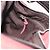 Borsa a Spalla Miu Miu in Scamosciato Rosa e Argento Autentica 189307 - vista 20