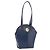 Borsa a tracolla Christian Dior in pelle blu e oro Auth bs35948 D'oro