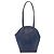 Borsa a tracolla Christian Dior in pelle blu e oro Auth bs35948 D'oro - vista 3